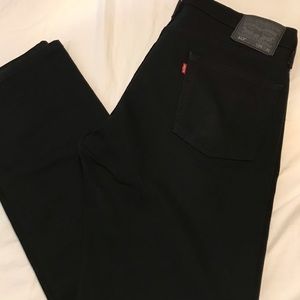 Black Levi Jeans 513 34W 32L